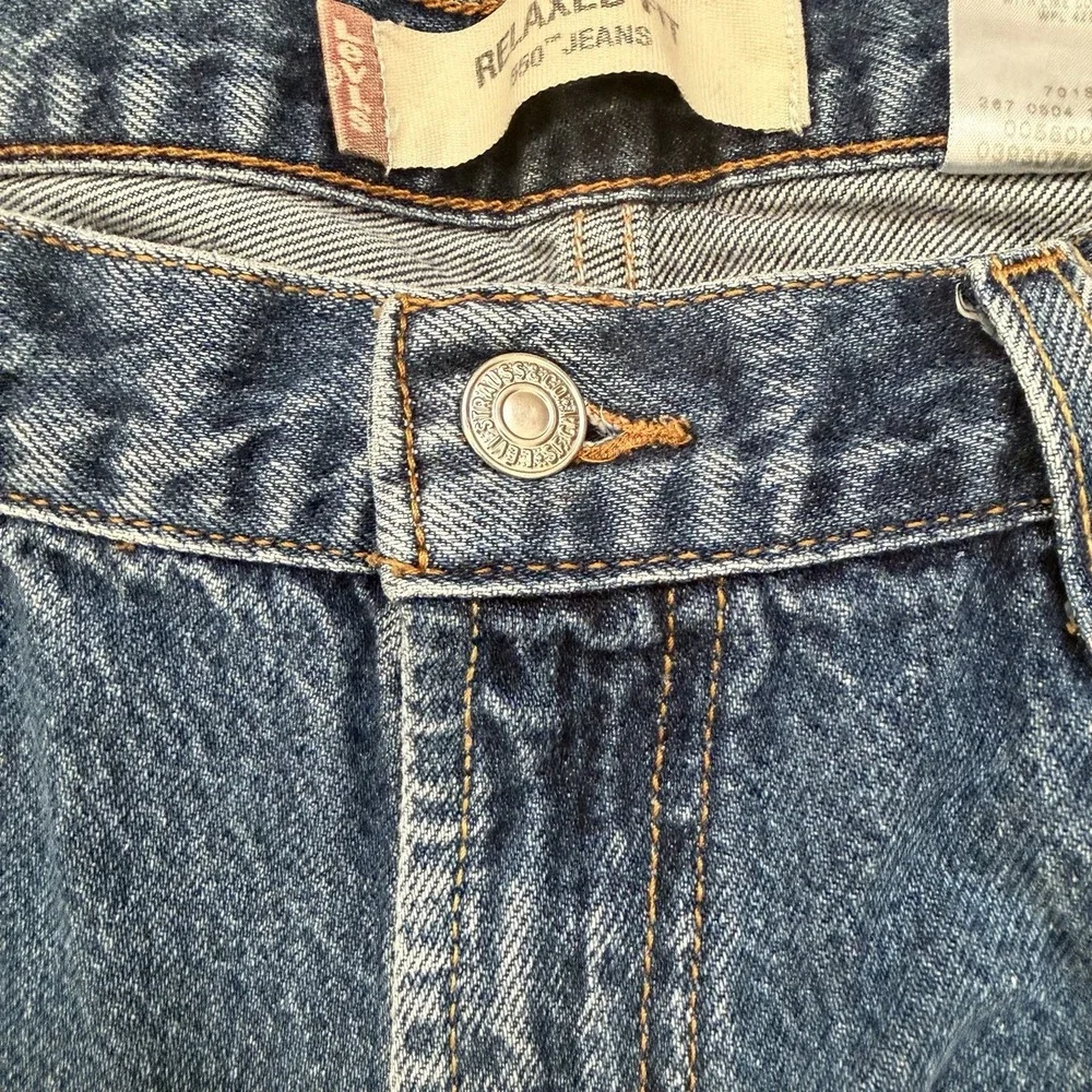 Levi's 550 Relaxed Fit Jeans 36x36 Y2K Era Made‎ in Haiti